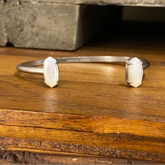 Kendra Scott Jewelry - Kendra scott Elton silver rose quarts cuff bracelet